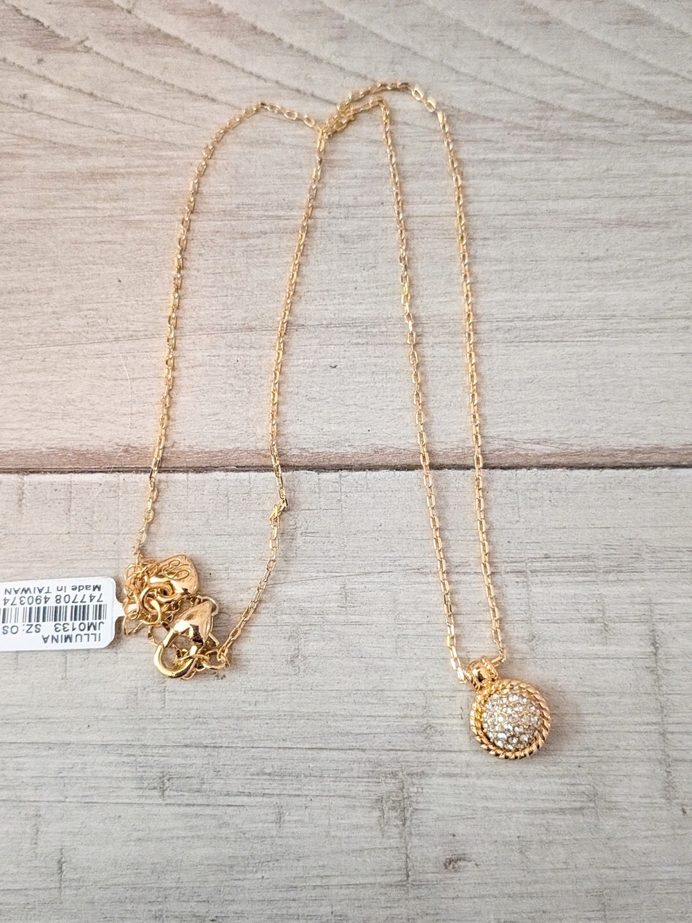 Brighton Illumina Celeste Gold Dome Necklace